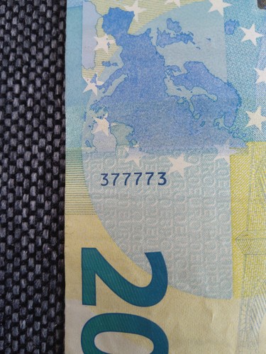 Rara banconota euro - banconota, da