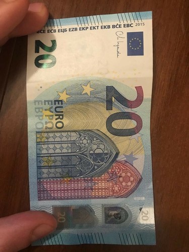 Banconota euro cent - 20,