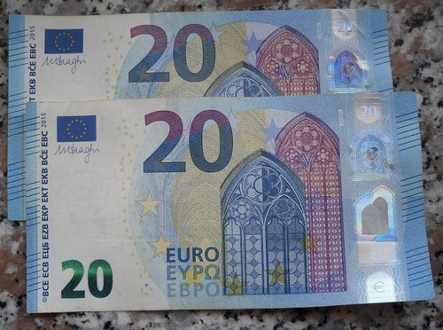 Banconote euro 20 a - banconote,