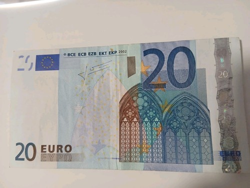 Banconota euro 2002 prima - euro,