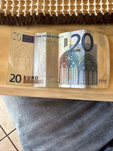 Banconota euro 2002 con - 20,