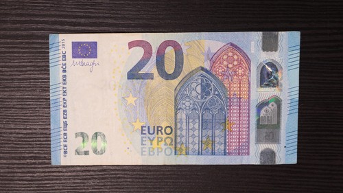 Banconota euro draghi - banconota,