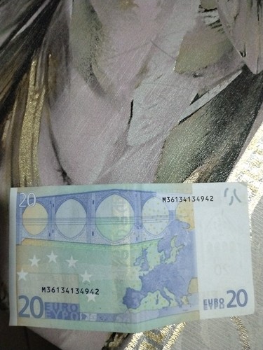 Banconota euro rara - banconota, da