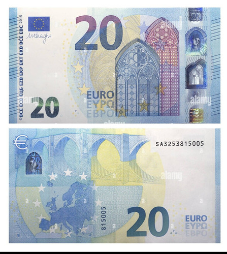 Banconota euro - da, 20