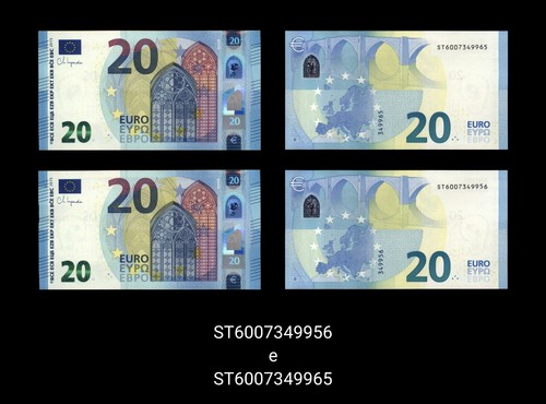 Lotto banconote 20 euro - da,