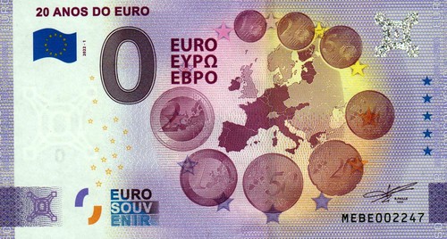 Banconota zero euro - zero,