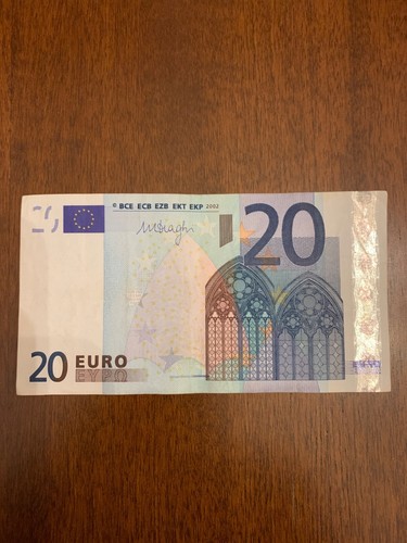 Banconota euro anno - 20,