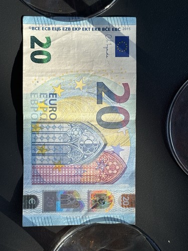 Banconota rara euro - da, 20
