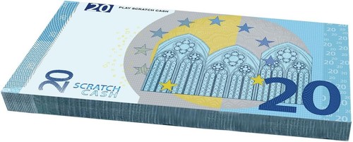 Scratch cash euro 100 - cash,