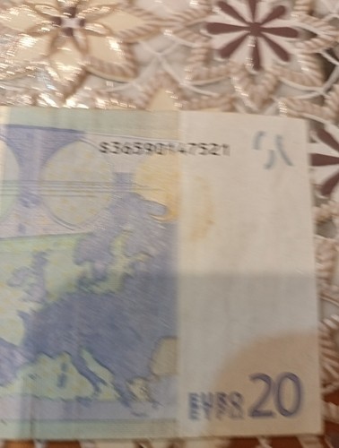 Banconota euro anno 2002 - 20,