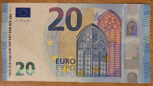 Banconota euro rarissima - banconota, da