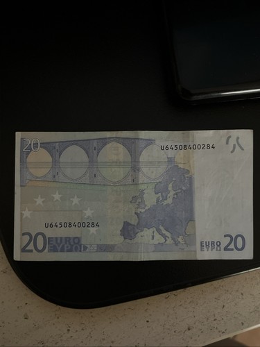 Banconota euro anno 2002 - banconota,