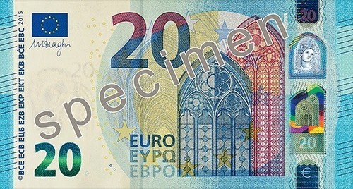 Banconota 20 euro - banconota, da