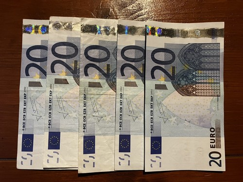 Banconote euro 2002 - 5,