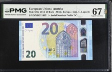 Euro 20 Euro Austria 2015 P 29