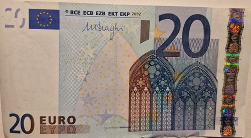 Banconota euro del 2002 - euro,
