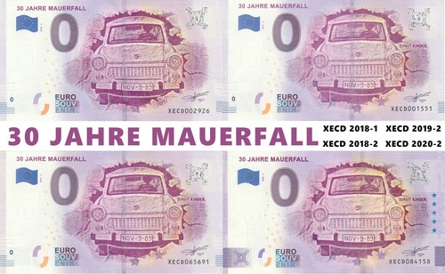 Pezzi banconota 0 euro - 0,